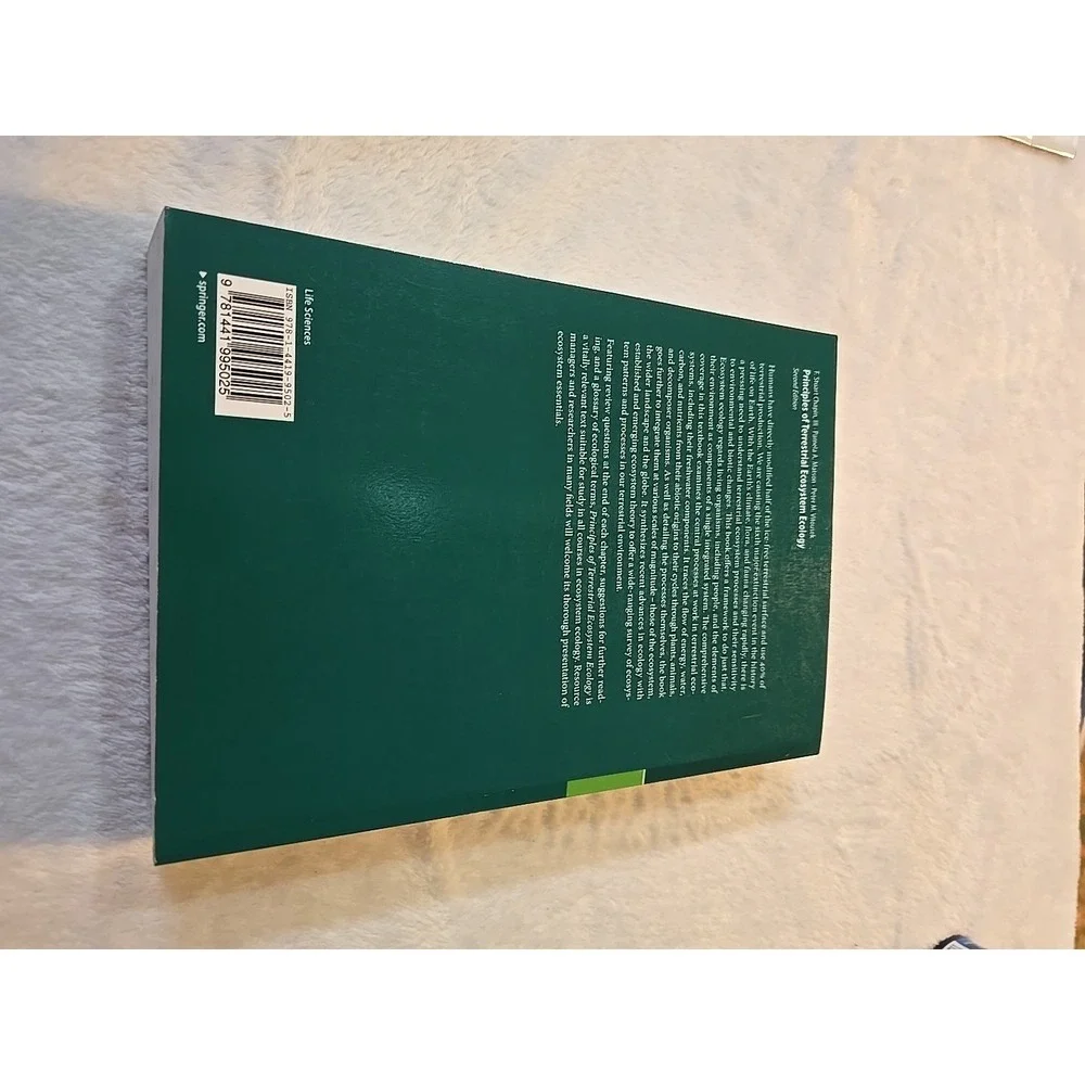 Principles of Terrestrial Ecosystem Ecology, Paperback by Chapin F. Stuart, I...